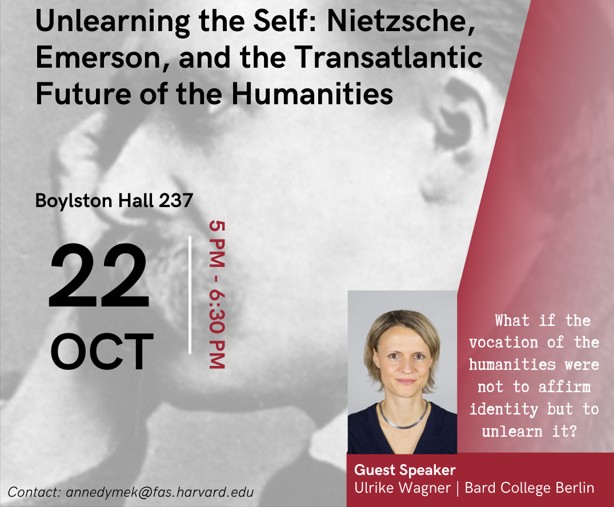 lecture title and venue, photo of speaker